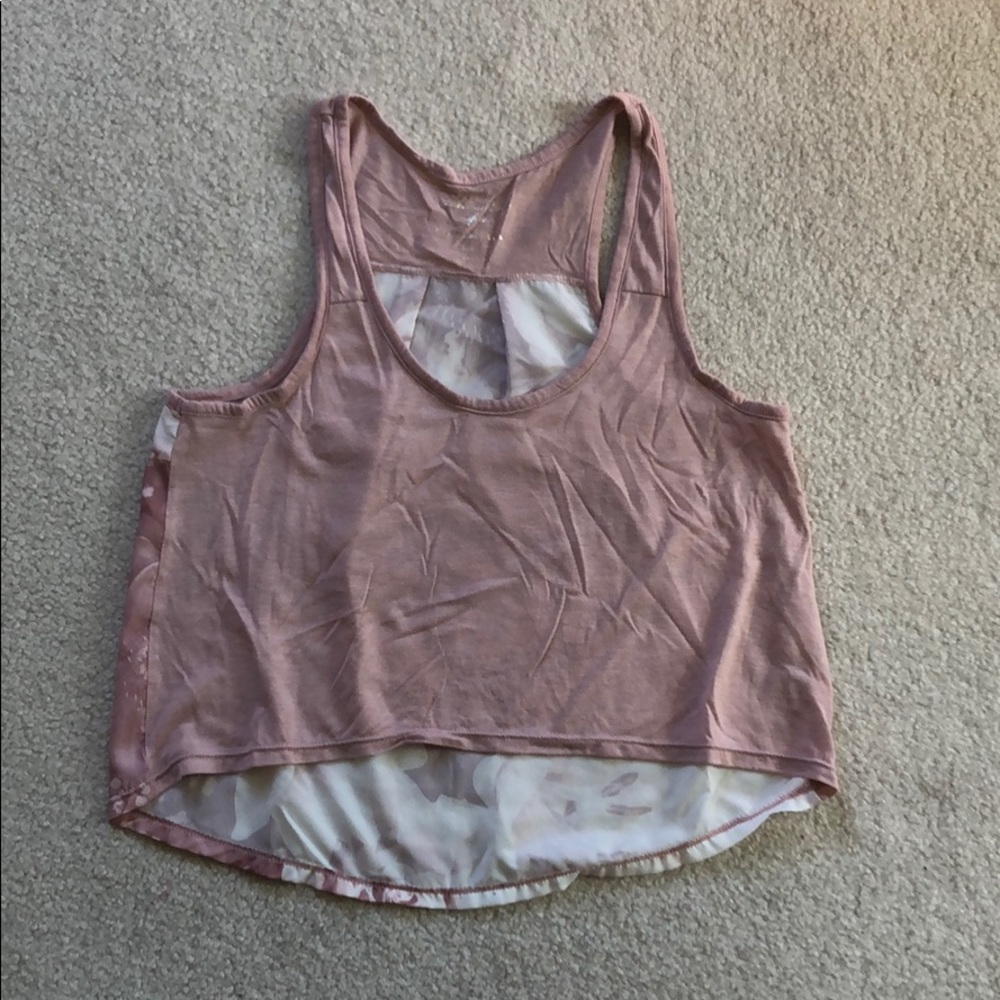 Floral tank top